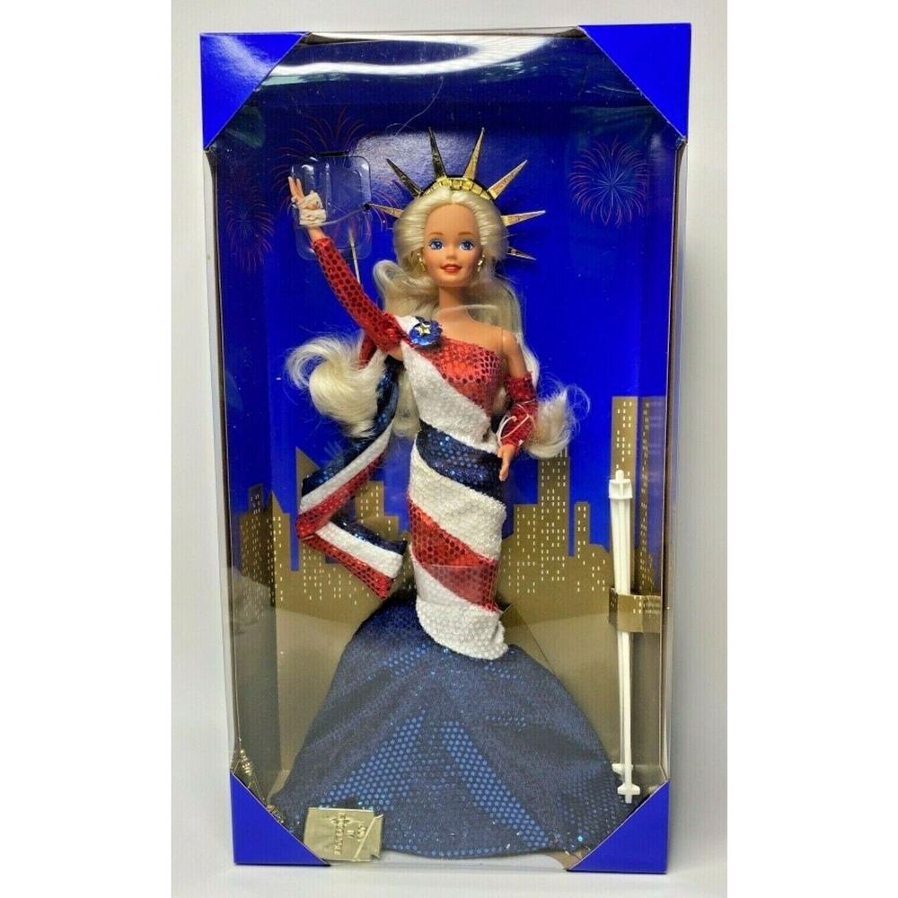 1995 Barbie "Statue of Liberty" Doll American Beauties Collection NIB #5